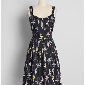 18W NWT Halloween Print Dress